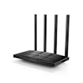 Miniatyrbillede 2 af 4: Tp-link Wifi Router Archer C6u Ac1200 Dobbelt Ap 4x Glan Usb / 300 Mbps 2,4 / 5 Ghz 867 Direkte i indendørs stikkontakt, Ap /