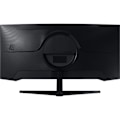 Pikkukuva 4 / 6: Kaareva PC-pelinäyttö - SAMSUNG - ODYSSEY G5 - G55T C34G55TWWP - 34 tuuman UWQHD - VA-paneeli - 1 ms - 165 Hz - HDMI / DisplayPort / USB