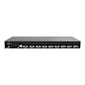 Miniatyrbild 3 av 3: STARTECH 8-portars USB VGA KVM-switch med OSD - 1U rackmonterad bildskärm Tangentbordsmusswitch - 8 dator(ar) - 1920