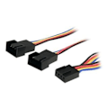 Pikkukuva 3 / 3: Tuulettimen tehonjakaja - STARTECH - FAN4SPLIT12 - 31 cm - 2 PWM-tuuletinta 1 liittimessä