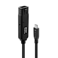 Miniatyrbillede 1 af 4: LINDY USB Type C 3.2 10Gbps Active Pro Extender 5m