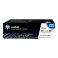 Pikkukuva 1 / 6: HP 125A 3-pack alkuperäiset syaanit, keltaiset ja magenta värikasetit (CF373AM) Color LJ
