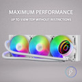 Miniatyrbillede 3 af 3: Mars Gaming ML-One RGB AIO-vandkølingssæt - 360 mm (hvid)
