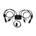 Pikkukuva 3 / 3: KVM-kytkin - STARTECH - 2 porttia - USB - HDMI - Integroitu ääni