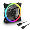 Miniatyrbillede 3 af 4: SHARKOON SHARK BLADES PWM PC CASE FAN 12 CM SORT 1 STK(E)
