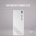 Miniatyrbillede 3 af 4: ATX Spilhus - Mars Gaming - MC100 Hvid - FRGB 9cm Blæser - Convect-Cool Ventilation - RGB Belysning