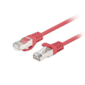 Pikkukuva 1 / 2: Lanberg Patchcord cat.6 FTP 0,25M 10-kpl fluke hyväksytty punainen - 5901969436396