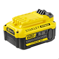 Miniatyrbild 2 av 5: Batteri - STANLEY FATMAX V20 - SFMCB206-XJ - 18V 6Ah Gul