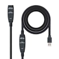 Miniatyrbillede 1 af 4: USB forlængerkabel NANOCABLE 10.01.0313 15 m 5 Gbps - - - NANOCABLE