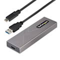 Pikkukuva 3 / 4: Kiintolevykotelo - Startech - M2-USB-C-NVME-SATA - USB-C - SATA - M.2 NVMe