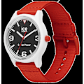 Miniatyrbillede 2 af 4: Ur - Ice Watch - 020061 - Kvarts - Analog - Rødt stof 19 cm Röd