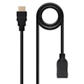 Pikkukuva 1 / 3: Nanokaapeli 10.15.1013. Kaapelin pituus: 3 m, Liitin 1: HDMI Type A (vakio), Liitin 1 sukupuoli: Uros, Liitin 2: HDMI