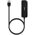 Pikkukuva 2 / 2: AISENS - A106-0714 - USB 3.0 -keskitin, tyyppi A/M-4X, tyyppi A/H, musta, 60 cm
