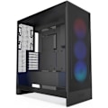 Miniatyrbild 1 av 6: Mediocre tour ATX - NZXT - H7 Flow RGB - 3 fläktar 120 mm - Optimal kylning - Nätpaneler