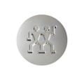 Miniatyrbillede 4 af 6: Køkkenknive - ZWILLING - All Star 7 EL - Rustfrit stål - Selvværende blok - 7 dele Silver, Svart
