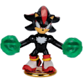 Miniatyrbillede 4 af 6: Duo af Figurer Tails vs Shadow - MOOSE TOYS - AKEDO - Hurtig kamppakke, 2 figurer og controllere inkluderet Svart