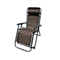 Miniatyrbild 5 av 6: Fällbar Chaise Longue för Utomhusbruk 90 x 108 x 66 cm Blå - Marbueno