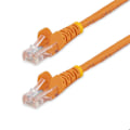 Miniatyrbillede 1 af 3: Cat5e UTP netværkskabel uden krog - STARTECH - 50 cm Orange - PoE kompatibel