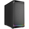 Miniatyrbillede 1 af 2: Sharkoon MK4 RGB Strip Sort, mATX PC Kabinet
