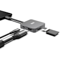 Pikkukuva 3 / 5: Urban Factory USB-keskitin 5-IN-1 100 W USB-C-keskitin