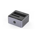 Pikkukuva 1 / 2: UNITEK-asema kahta 2.5' / 3.5' SATA-kiintolevyä varten kaksois toimintoon - USB-C 3.1 Gen 2 10Gbps