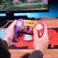 Pikkukuva 5 / 5: Kova kotelo, kahvat ja tarra - FRTEC - DBZ Goku ja Frieza - PS5 DualSense -ohjaimelle
