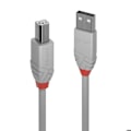 Pikkukuva 1 / 2: Lindy 36683 USB-kaapeli - 2 m - USB A - USB B - 2,0 - 480 Mbit/s - Harmaa