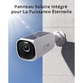 Pikkukuva 3 / 6: eufy Security eufyCam S330 - WiFi-valvontakamera - 4K-resoluutio - Aurinkoenergia - Värillinen yönäkö - Vaatii HomeBase 3:n Sort og hvid