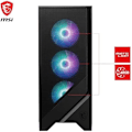 Pikkukuva 2 / 2: PC-kotelo - MSI - MAG Forge 321R - Keskikokoinen torni - ARGB-tuulettimet - Yhteensopiva GPU RTX 40