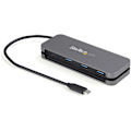 Pikkukuva 1 / 5: USB-C HUB - STARTECH.COM - HB30CM3A1CB - 4 Porttia - 3 USB-A/1 USB-C - Vetäytyvä Kaapeli