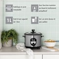 Miniatyrbillede 2 af 2: Ris Cooker Tristar RK-6126 - 1 L - 400 W - Krop i rustfrit stål - Hold varm funktion Rostfritt stål