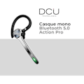 Pikkukuva 2 / 2: Action Pro Mono Bluetooth 5.0 -kuulokkeet - DCU TECNOLOGIC - Kaksoisliitäntä - Pitkäkestoinen akku