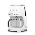 Miniatyrbillede 3 af 4: SMEG DCF02WHEU filterkaffemaskine - 10 kopper - 1050W - 1950'erne hvid