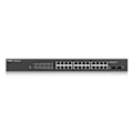 Miniatyrbillede 3 af 4: Administreret netværksswitch - ZyXEL - GS1900-24HP - 24 Gigabit-porte - PoE - 2 SFP-pladser