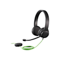Miniatyrbillede 1 af 4: Headset mikrofon - kablet - USB-A - Acer - Acer AHW250 - Retail Pack - headset mikrofon - on-ear - lodret - kablet - USB-A - sort