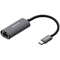 Miniatyrbillede 1 af 2: AISENS - A109-0709 - USB3.1 Gen1 USB-C til Gigabit Ethernet-konverter 10/100/1000 Mbps, Grå, 15 cm