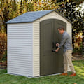 Miniatyrbillede 1 af 4: Havehus - Lifetime - 2,13 x 1,37 m - PVC - Rustfrit stål - Skridsikre gulv Beige och brun