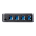 Miniatyrbild 4 av 4: USB 3.0-hub - STARTECH - Delningsswitch med 4 ingångar / 4 utgångar - Strömförsörjning via USB