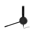 Miniatyrbild 2 av 3: Trådbundna hörlurar - JABRA - Evolve 30 II - Microsoft Teams-certifierade - Brusreducerande mikrofon - USB-C/A Svart