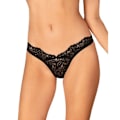 Miniatyrbillede 1 af 4: String i Belle Dantelle Bellastia - Obsessive - Sort - Kvinde Svart XS/S