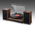 Miniatyrbillede 4 af 5: Pladespiller - Muse - MT-108BT - 3 hastigheder - Bluetooth - Træeffekt Trä