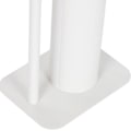 Pikkukuva 4 / 5: Valkoinen metallinen wc-paperiteline + wc-harja bambusta