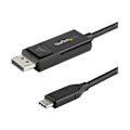 Pikkukuva 3 / 4: StarTech.com USB C - DisplayPort 1.2 4K 60 Hz -kaapeli, 1 m - Kaksisuuntainen DP-USB-C tai USB-C-DP-videosovitinkaapeli Rev
