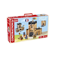 Pikkukuva 5 / 5: Rakennuslelu - Jeujura - 8028 - Linna - Katapultti - 270 puukappaletta Beige