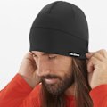 Pikkukuva 2 / 3: Salomon - LC2022600 - Unisex aktiivinen pipo, ihanteellinen, hiihto, lumilautailu, vaellus ja juoksu Dyb sort Unik størrelse