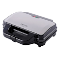 Miniatyrbillede 1 af 6: XL Croque-monsieur apparat - CAMRY CR 3054 - Effekt 1300W - Non-stick plader - Termostat SVART