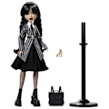 Miniatyrbillede 3 af 6: Monster High-Mercredi Addams i Uniforme-Dukke med La Chose - Monster High - HXJ04 Flerfärgad
