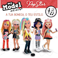 Miniatyrbild 3 av 6: EDUCA byggbar ledad docka - My Model Doll Design Pop Star - Röd - För tjejer från 8 år och uppåt Flerfärgad