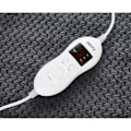 Miniatyrbillede 2 af 6: El-værme tæppe 150 x 160 cm, 8 effekttrin, timer, vaskbart Camry CR 7417 120W Grey 32489