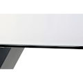 Miniatyrbillede 3 af 4: sort spisebord hærdet glas mdf træ (180 x 90 x 76 cm)